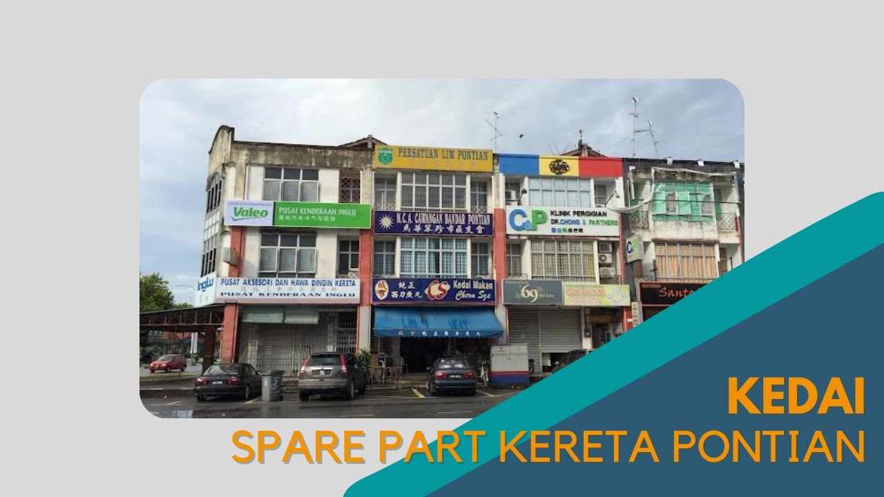 Cover Kedai Spare Part Kereta Pontian