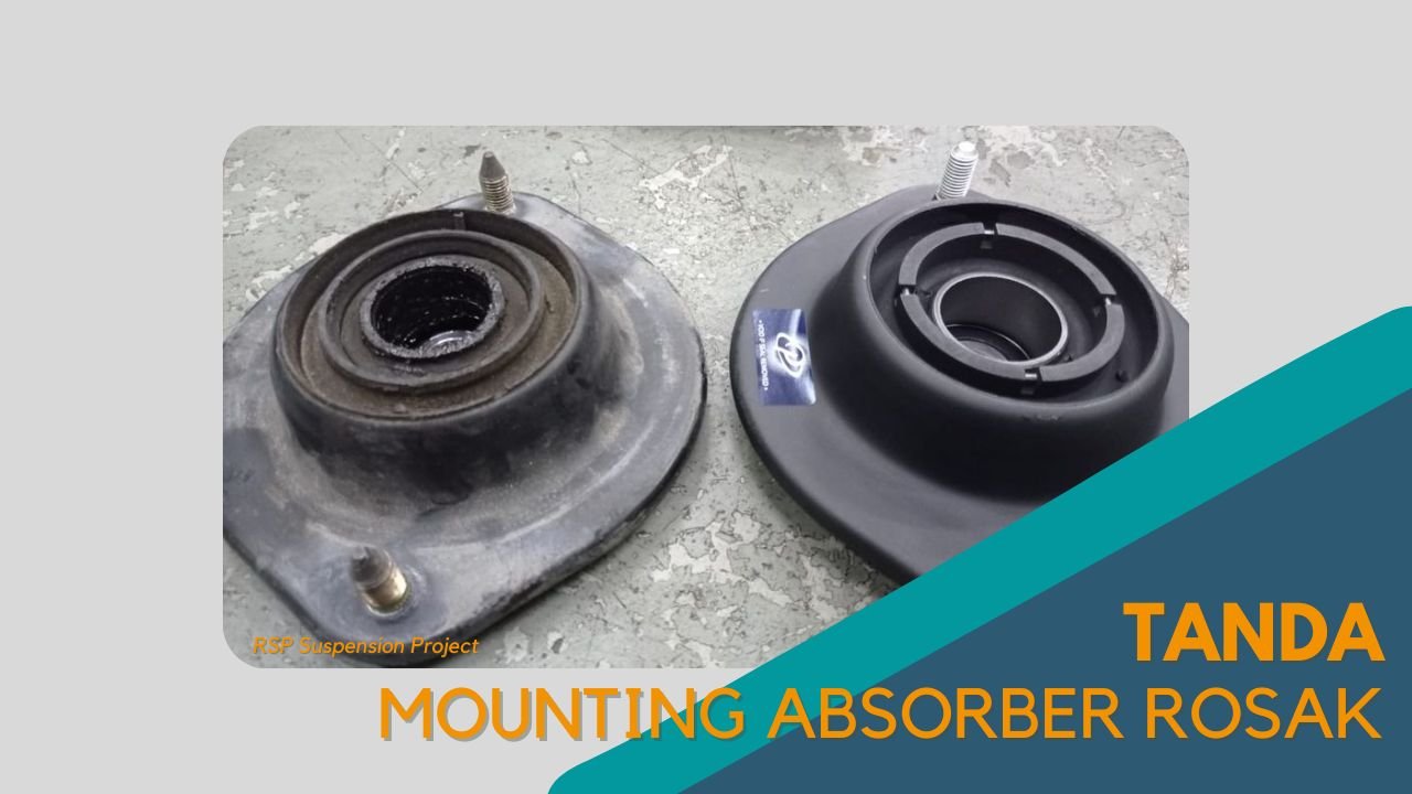 imej Cover Tanda Mounting Absorber Rosak Cover Tanda Mounting Absorber Rosak