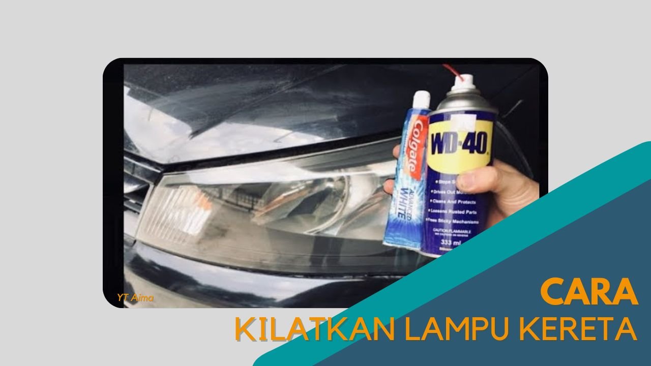 Cover Cara Kilatkan Lampu Kereta